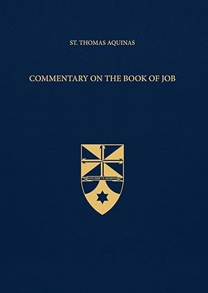 Aquinas Commentary Book of Job
