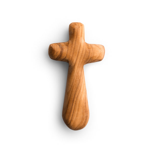 Olive Wood Comfort Cross from Bethlehem.