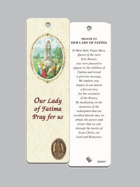 Bookmark & Medal: Our Lady of Fatima