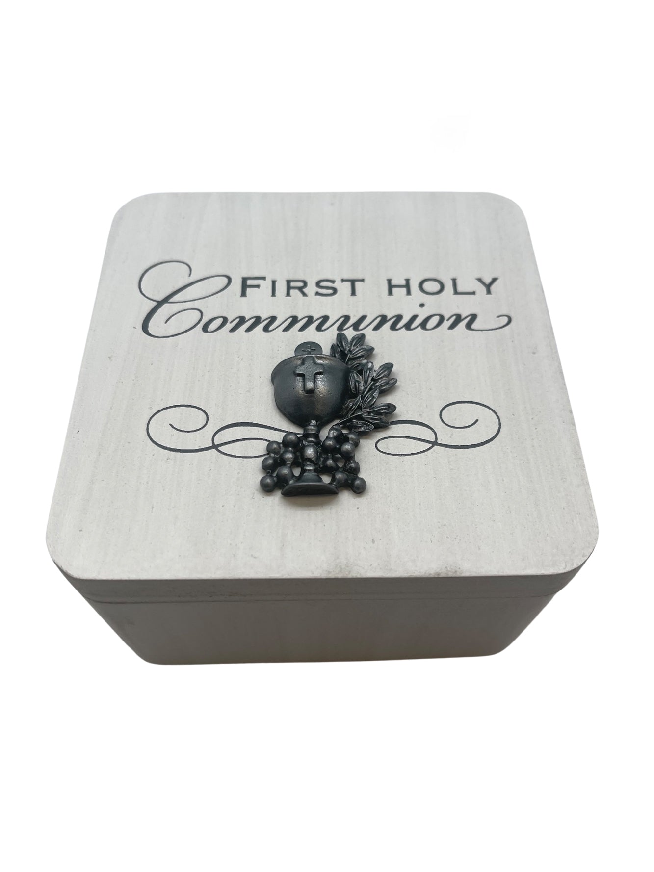 Communion White Trinket Box