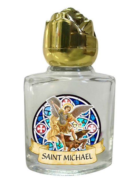 St Michael Holy Water Bottle