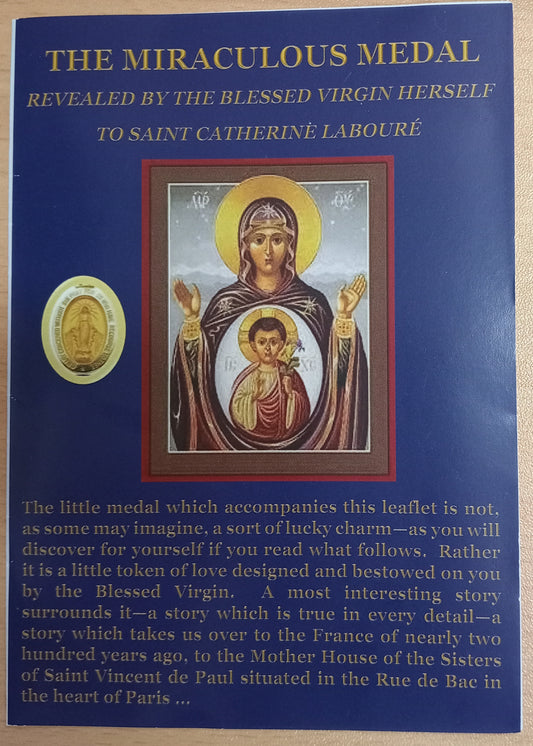 Miraculous Medal Lflt - SMHOC