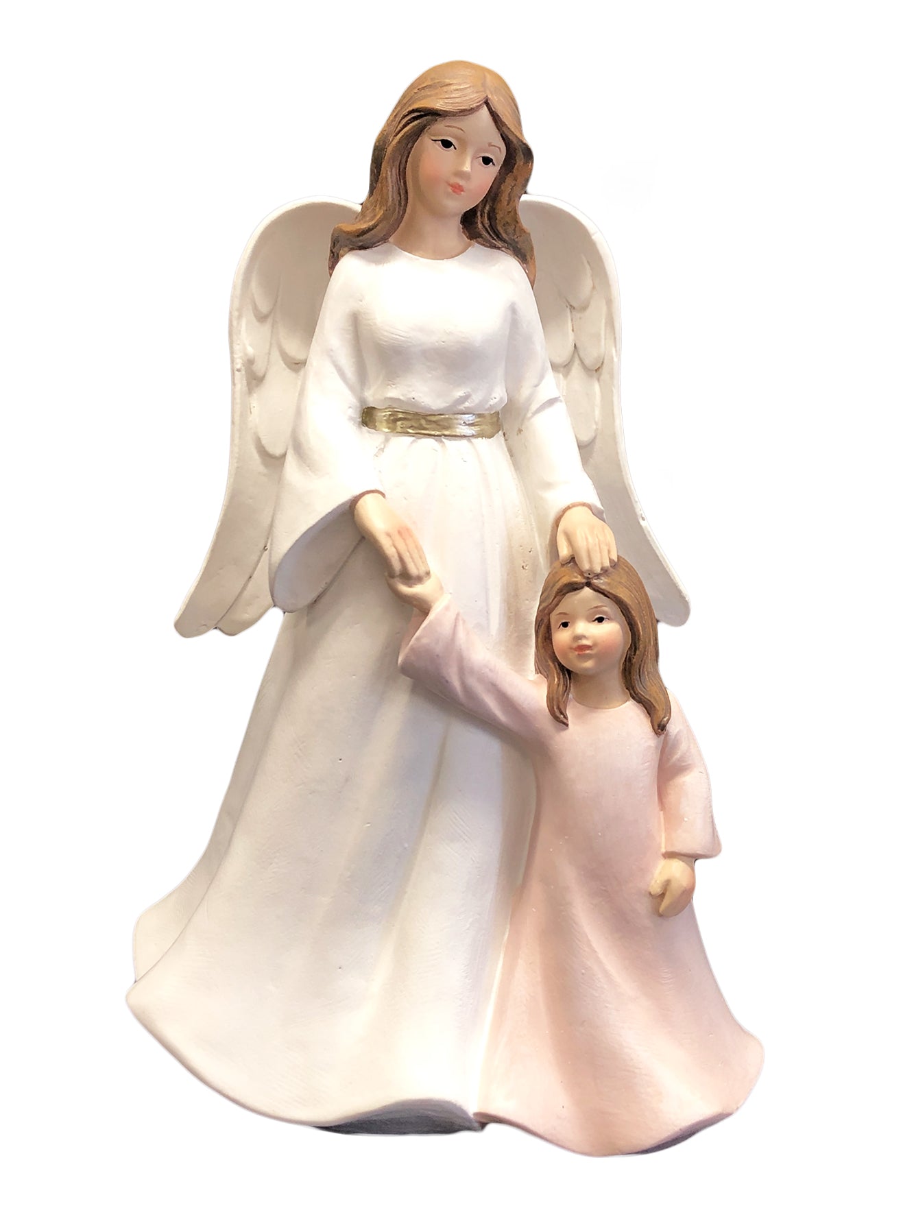 Girl Guardian Angel statue