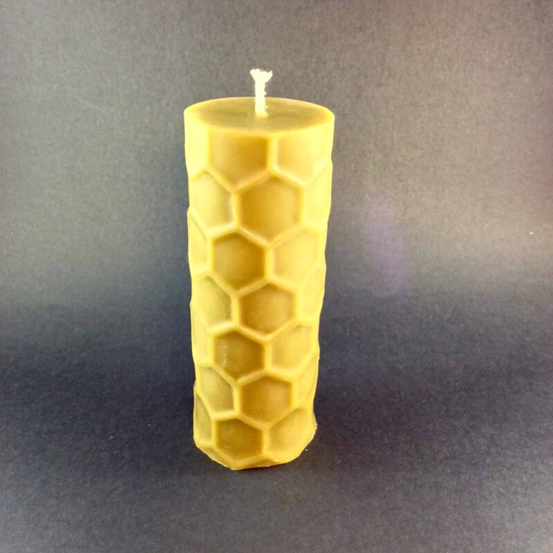 Pure Beeswax 15cm x 5cm Diameter Pillar Candle