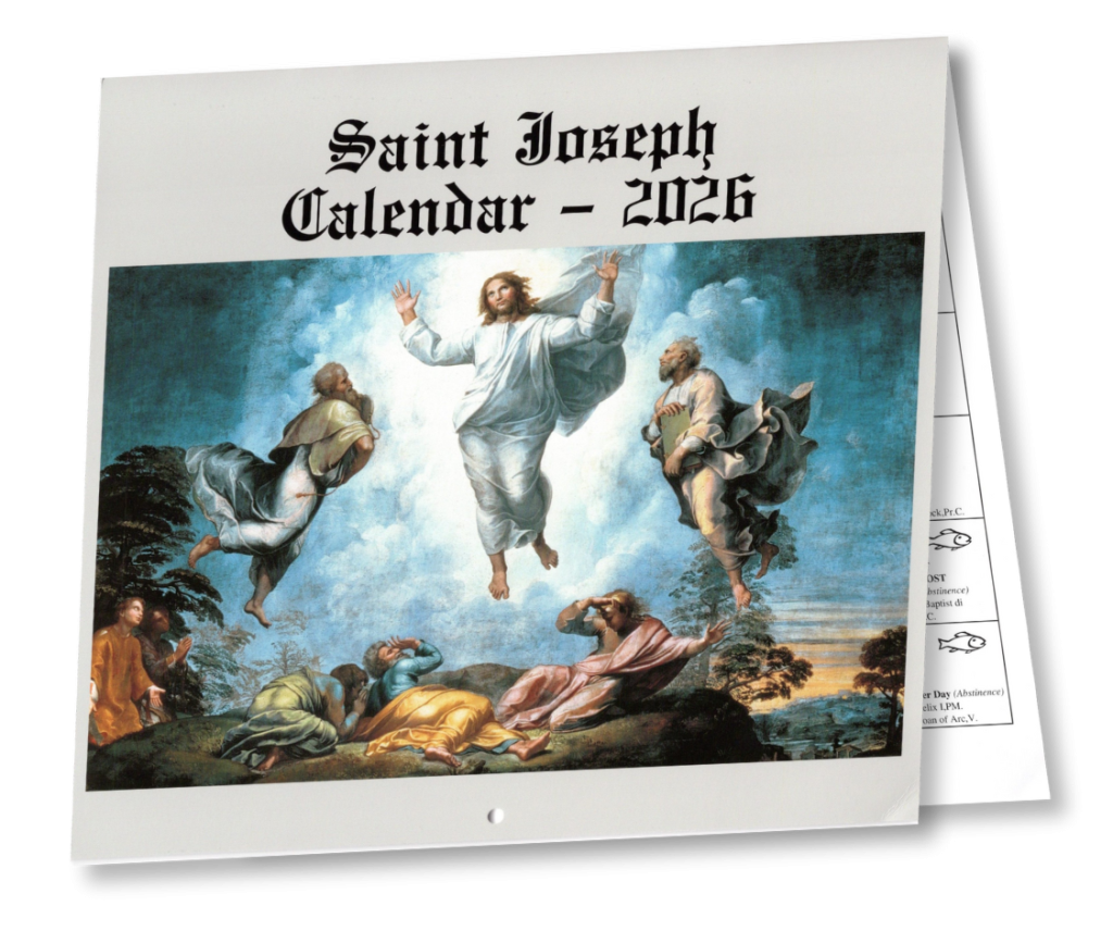St Joseph Traditional Cal 2026