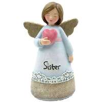 Little Blessing Angel Sister Statue