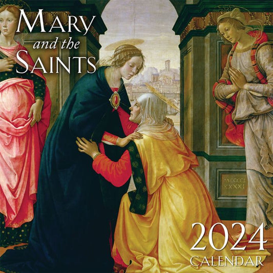2024 Calendar Mary & the Saints - below cost!