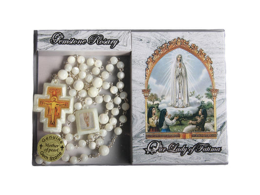 Mother Of Pearl - Our Lady of Fatima Rosary