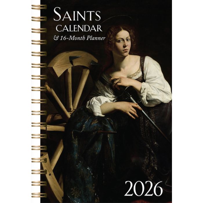 2026 Saints Calendar and Planner