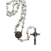 St.Benedict Silver Rosary