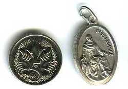 St Peregrine Medal & Relic