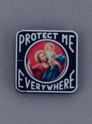 Protect Me Car Plaque