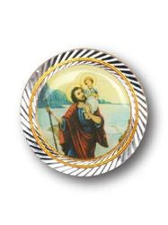 St Christopher Car Plaque