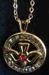 Confirmation Dove Pendant and Chain