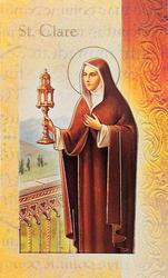 St Clare Leaflet