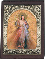 Divine Mercy Desk Plaque - 6.5 x 5cm