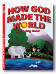 Colouring Book How God Made the World