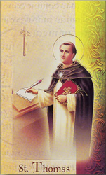 St Thomas Aquinas Leaflet