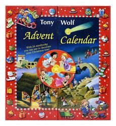 Advent Calendar - Includes 24 Minibook Tree Decorations