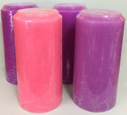 Advent Candles Set - 15 x 7.5 cm