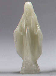 Luminous Plastic Mary Statue 15cm