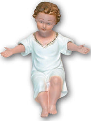 Baby Jesus 15cm resin statue