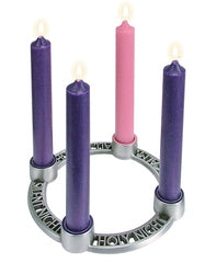 Mini Advent wreath - metal