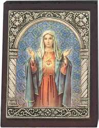 Immaculate Heart Desk Plaque