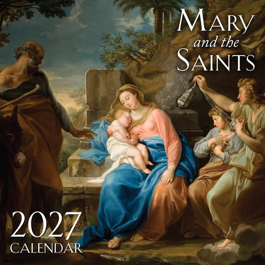 2027 TAN Traditional Calendar - Mary & The Saints (EXPECTED BY END OF SEPTEMBER)