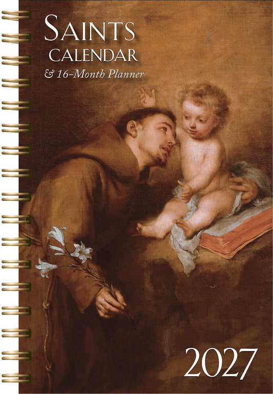 2027 Saints Calendar & Planner