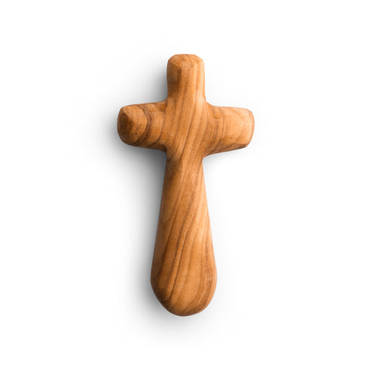 Olive Wood Comfort Cross from Bethlehem.