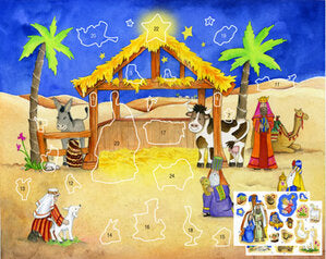Advent Calendar Stickers - 2
