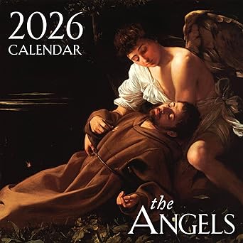 2026 Tan Calendar Angels.