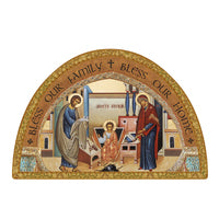 Arch Icon Plaque Holy Family