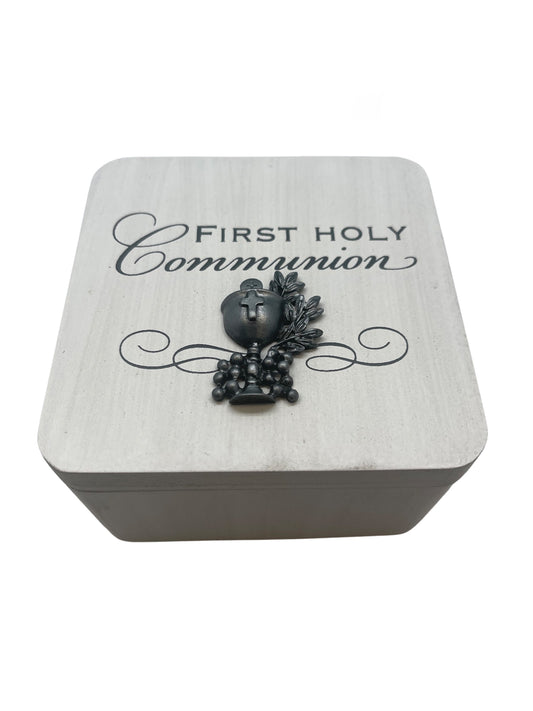 Communion White Trinket Box
