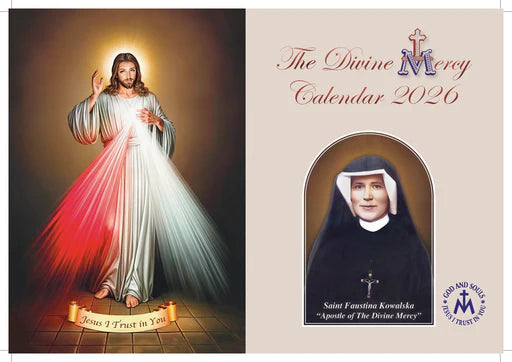 2026 Wall Calendar Divine Mercy