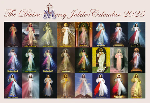 2025 Divine Mercy Calendar