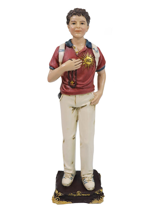 St Carlo Acutis Resin Statue 20cm