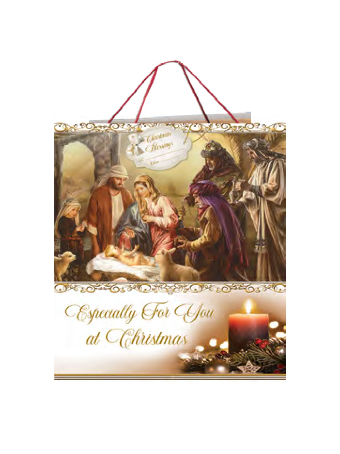 Christmas Gift Bag- Nativity