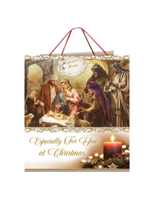 Christmas Gift Bag- Nativity