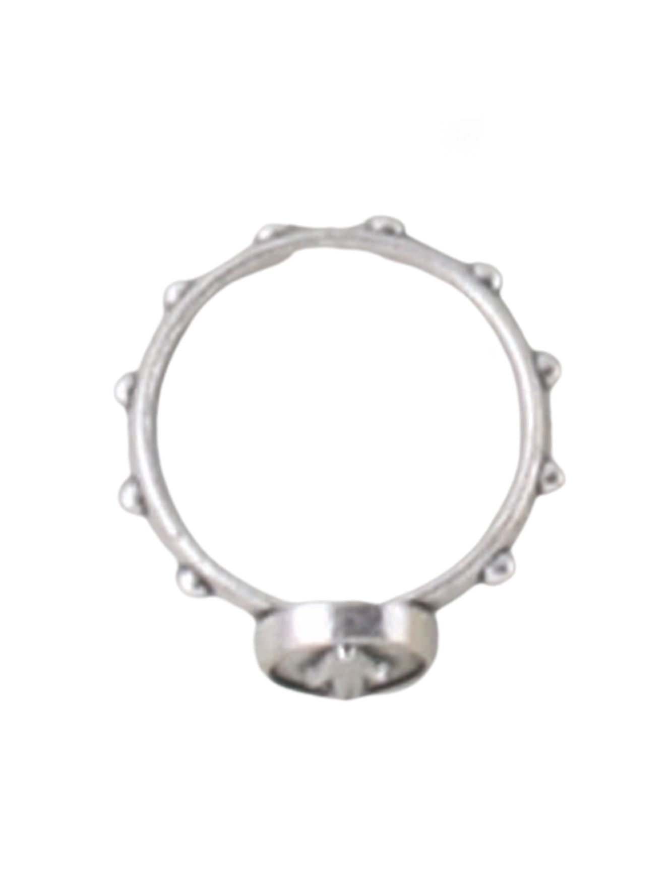 Miraculous Rosary Ring Silver