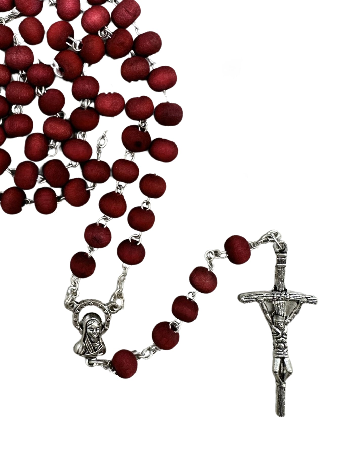 Boxed Rose-Scented Rosary 5mm beads.