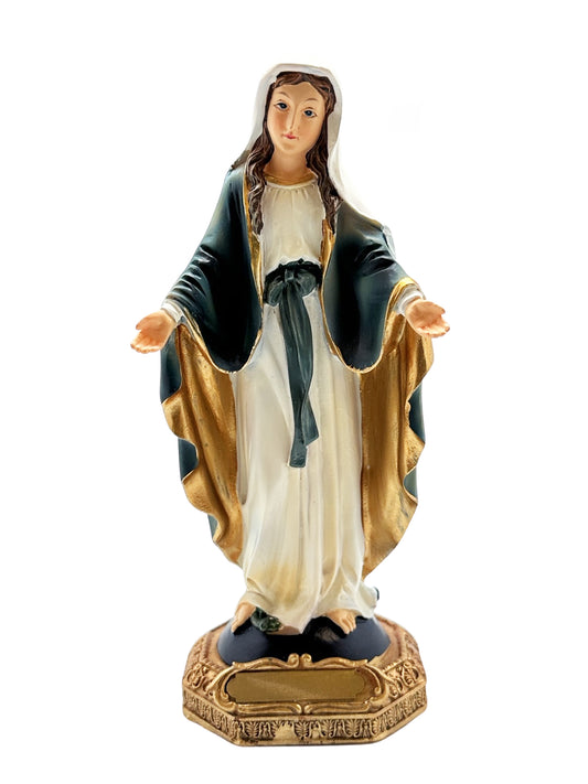 Our Lady of Grace Resin Statue 12cm
