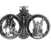 St Christopher Visor Clip
