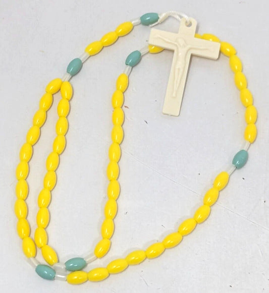 Handmade Plastic/String Rosary
