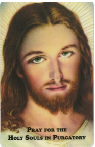 Holy Souls in Purgatory card
