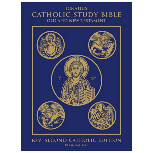 Ignatius Study Bible, New & Old Testaments - Personal size -Leather