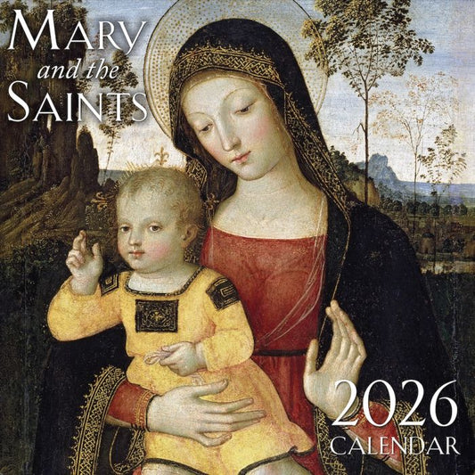 2026 TAN Wall Calendar Mary & the Saints