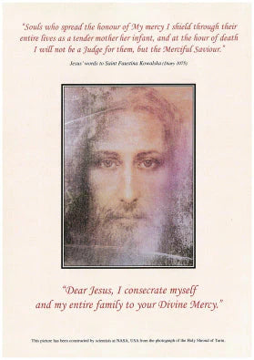 A4 Holy Face & Consecration