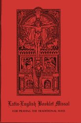 Latin English Booklet Missal